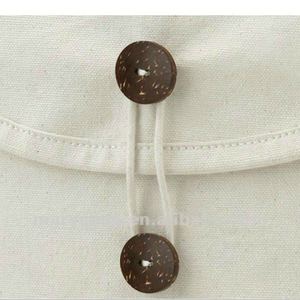 Sac <span class=keywords><strong>messager</strong></span> en coton biologique pour femmes, avec fermeture en bouton de noix de coco et corde - Product Image 3