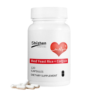 OEM/ODM Suplemento Dietético de Arroz de Levadura Roja + CoQ10, 120 Cápsulas, Tomar 1-2 Cápsulas Diariamente. - Product Image 3
