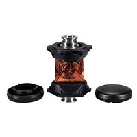 360 Degree Copper Coated Prism Reflector for ATP1 Total Station 5/8 Inch Mount Survey Prism Target for Topographic Measurement