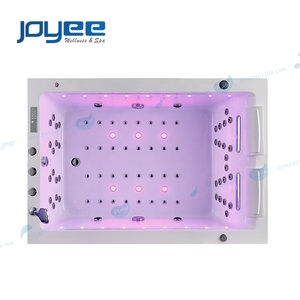 Frap — <span class=keywords><strong>baignoire</strong></span> double taille carrée autoportante avec jupe LED, bain à usage intérieur pour <span class=keywords><strong>2</strong></span> <span class=keywords><strong>personnes</strong></span>, <span class=keywords><strong>baignoire</strong></span> de spa - Product Image 6