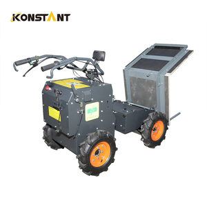 Tiết Kiệm Tài Nguyên Nhỏ Gọn 300Kg Nhỏ 4 Bánh Xe Barrow Vườn Điện Dumper Với Pin - Product Image 3