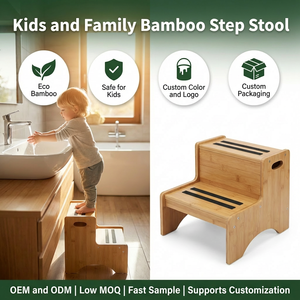 Tabouret d'aide antidérapant pour lavabo et toilettes, marchepieds d'apprentissage, échelle pour enfants, marchepieds de cuisine et de toilettes, vente en gros - Product Image 1