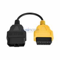 Juego de 6 Conectores de Cable Adaptador OBDII para Escaneo de ECU, Compatible con Fiat Multi EcuScan