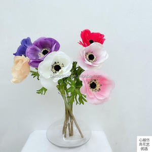 Fleurs artificielles de type naturel fleurs artificielles en vrac fleurs de renoncule artificielles en vrac bon marché - Product Image 5