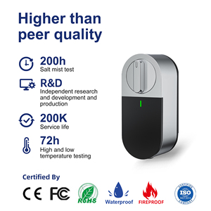 Liliwise Tùy Chỉnh Không Thấm Nước Bàn Phím Không Dây Điện Tử Khóa Cửa Thông Minh Kỹ Thuật Số Khóa Khóa Tuya Khóa Thông Minh - Product Image 5