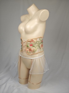 Nuova cintura in vita rinascimentale da donna cintura in vita da donna in pizzo floreale - Product Image 3
