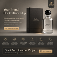 Fabricant OEM personnalisé, flacon de parfum cylindrique de 30 ml, 100 ml, flacon de parfum de 50 ml avec boîte, 3,4 FL.OZ. Flacon d'Eau de Parfum