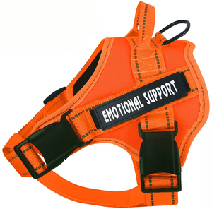 TOPBUDDY <span class=keywords><strong>Harness</strong></span> Anjing Reflektif Tanpa Tarik, Tali Kekang Anjing dengan Tag Yang Dapat Dilepas - Product Image 5