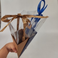 Boîte en carton personnalisée pour fleurs, en matériaux recyclés écologiques, tendance du moment, pour arrangements floraux éternels