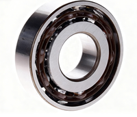 Roulement à billes à contact angulaire à une rangée SKF 7306BEGAP en acier P6 de haute précision 30x72x19mm Boîte de vitesses de machine-outil à grande vitesse
