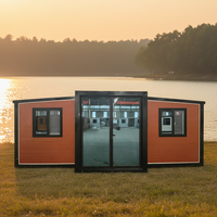 Casa Contenedor Expandible de 20 y 40 pies, Hogar Modular Prefabricado para Proyectos de Resorts, Hoteles y Airbnb - Fabricante