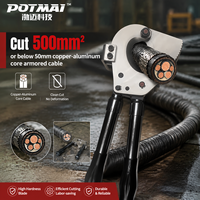Cortador de Cables Manual J52 con Mecanismo de Trinquete para Cortar Cables
