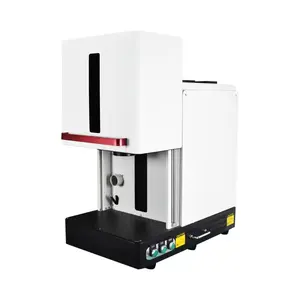 Machine de marquage laser fermée Offre Spéciale fibre métal acier inoxydable 20W 30W 50W machine de gravure laser