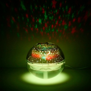 Ultrasonic Cool Mist Humidifier Crystal Starry Sky <b>Projection</b> Starry Lamp Humidifier with Night <b>Light</b> for Bedroom Home - Product Image 5