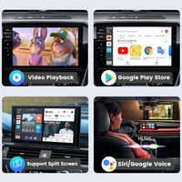Caméra de tableau de bord 4G LTE HD avec caméras avant et arrière 1080P, application ICloudcar, surveillance à distance, streaming en direct, GPS 4G