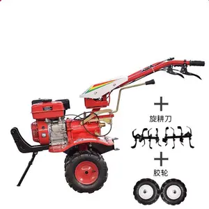 Kultivator Desain Baru Power Tiller Mesin Bensin 170F 7hp