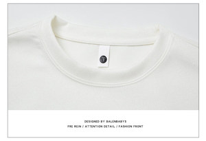 เสื้อยืดแขนสั้นพิมพ์ลายภาพเคิร์ต โคเบน ผ้าฝ้ายแท้เนื้อหนา  แบบยูนิเซ็กส์ เสื้อยืดเปล่า - Product Image 5
