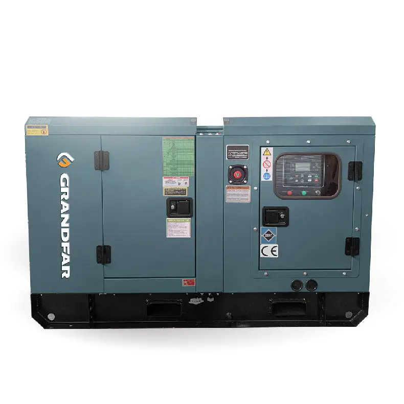 Grandfar Ac 230V/400V 50Hz 37.5kva 30kw Driefasige Diesel Generator Open Frame Duurzame Diesel Generator