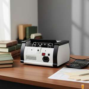 Fournisseur de machines à compter les billets de banque résistantes à l'usure et économes en énergie, compteur de billets de banque précis pour les guichets de billetterie d'événements - Product Image 1