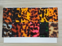 Plaque acrylique écologique imperméable de 3 mm d'épaisseur, couleurs écaille de tortue, taille personnalisable, découpe, panneau en plexiglas