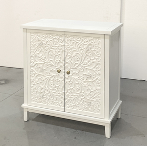 Hiện đại chạm khắc bằng gỗ 3-ngăn kéo <span class=keywords><strong>sideboard</strong></span> màu trắng tinh khiết kết thúc cho phòng ngủ phòng khách nhà bếp nhà căn hộ hoặc khách sạn sử dụng - Product Image 6