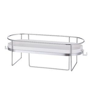Multifunctional Modern Zinc Alloy Corner Shelf Above Bathroom Toilet Rear <b>Gap</b> Storage Rack - Product Image 1