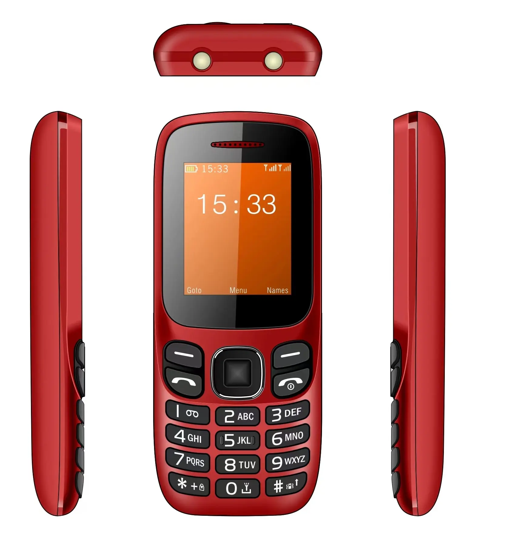 هاتف محمول ، هاتف محمول, هاتف محمول ماركة (سيلولار بلو) من أمريكا الجنوبية يتميز بشريحتين وخاصية whatsapp وfacebook و GSM