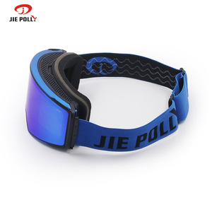 <span class=keywords><strong>Gafas</strong></span> de Esquí Polarizadas Antivaho JiePolly para Uso Fuera de Pista, Resistentes al Viento, Impermeables, con Correa Ajustable y Diseño de Marco Completo - Product Image 1