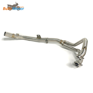 Échappement pour Honda CRF1100L <span class=keywords><strong>CRF</strong></span> 1100 <span class=keywords><strong>Africa</strong></span> <span class=keywords><strong>Twin</strong></span> tuyau d'échappement en acier inoxydable Header Link Pipe 2020 2022 - Product Image 5