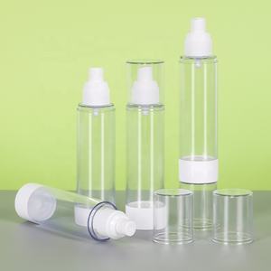 100mL Mini viaje plástico redondo vacío líquido embalaje Spray botella vacío cosmético embalaje - Product Image 4