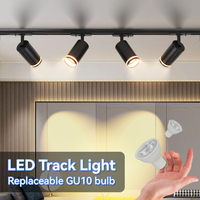 Remplaçable Gu10 Ampoule Source de Lumière Éclairage sur Rail Plafonnier Commercial Led Track Light Led Light/Spot Light/Track Lights