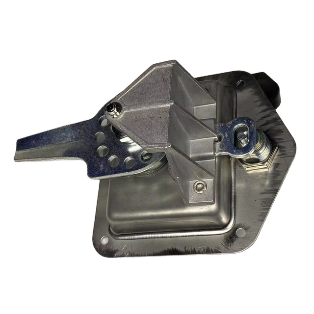 Customizable Stainless Steel Vehicle Truck Trailer Drop Toolbox with Rear Door Lock Latches Galvanized Zinc Finish