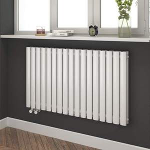 Panneau de colonne ovale à économie d'énergie de <span class=keywords><strong>radiateur</strong></span> de concepteur horizontal blanc noir anthracite d'OEM pour le <span class=keywords><strong>chauffage</strong></span> <span class=keywords><strong>central</strong></span> d'hôpital fait en acier - Product Image 1