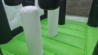 Castillo Inflable Comercial de PVC de 0.55mm de Alta Resistencia con Tobogán, Garantía de 3 Años, Capacidad para 14 Personas, para Alquiler en Eventos y Fiestas