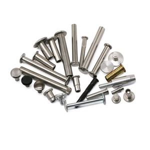 Rivets semi-tubulaires miniatures en acier/acier inoxydable à tête cylindrique, 1mm, 2mm, 3mm, type aveugle massif, certifiés ISO pour meubles de petite taille - Product Image 4