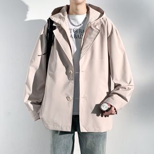 Chaqueta con Logotipo Personalizado, Chaqueta para Hombre, Nueva, Juvenil, con Capucha, para las Fiestas de Primavera 2025, Dos Chaquetas Joker Modernas y Casuales, Populares - Product Image 2