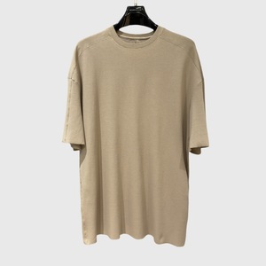 클래식 기본 미니멀리스트 남여공용 하이럭셔리 크루넥 티셔츠 - Product Image 3