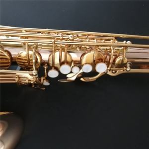 Lunette <span class=keywords><strong>de</strong></span> saxophone OEM en cuivre, couleur argent, cuivre Rose Bb, col argent - Product Image 4
