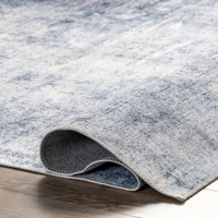 Décoration intérieure chaude tapis de salon en polyester personnalisé pour zone de détresse nuloom tapis de lavage en machine