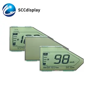 Özel segmentli lcd ekran SJXDGW006 ucuz fiyat HTN segment görüntüler ekran htn lcd 7 monokrom segmentli lcd ekran modülü