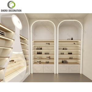 Elegante tienda de perfumes, diseño de muebles, Mostrador de exhibición de Perfume moderno, soportes de exhibición de Perfume refinado para decoración de tiendas - Product Image 5