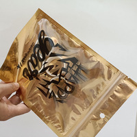 Stock Brown Gravure Printed Recyclable Resealable Stand Pouch Laminated Multiple Layer Plastic Aluminum Foil Zip Lock Milk Jelly