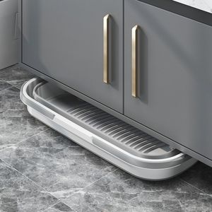 Cubo para fregona plegable de gran capacidad, cubo de agua rectangular portátil de plástico grueso para limpieza del hogar - Product Image 3