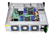 Serveur informatique edge à double prise 2U barebone