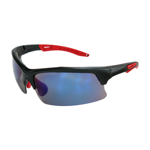 Lunettes de sécurité CE EN166 avec coussinet nasal PVC souple, barre de sourcils TPR et lentilles PC résistantes aux impacts - Product Image 4