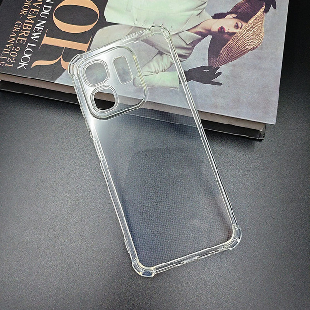 Wholesale Transparent Case for Infinix Smart 9 Smart 10 TPU Soft Phone Cover for Hot 50i X6531 Clear Mobile Phone Case