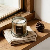 Bougie parfumée artisanale de luxe en cire de soja, aromathérapie, occasions spéciales comme Noël, la Saint-Valentin, les mariages