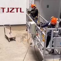 Plateforme suspendue électrique ZLP630 pour la construction de bâtiments en hauteur avec certificat CE