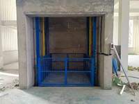 Plateforme élévatrice industrielle robuste à double rail, élévateur hydraulique lisse de 7,5 m 3t certifié CE ISO9001 ROHS