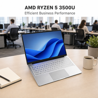 Ordinateur portable 15,6 pouces avec processeur AMD Ryzen 5 3500U Quad-core, résolution 1920*1080, adapté à un usage personnel et professionnel